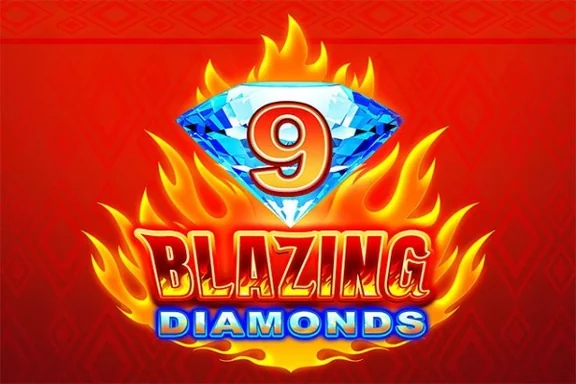 Capa do slot 9 Blazing Diamonds