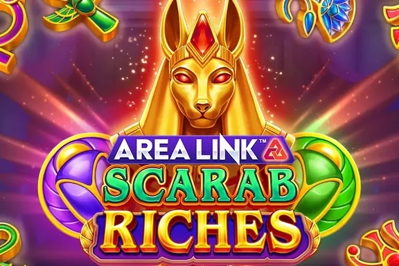 Capa do slot Area Link Scarab Riches