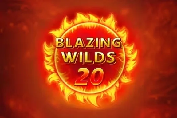Capa do slot Blazing Wilds 20